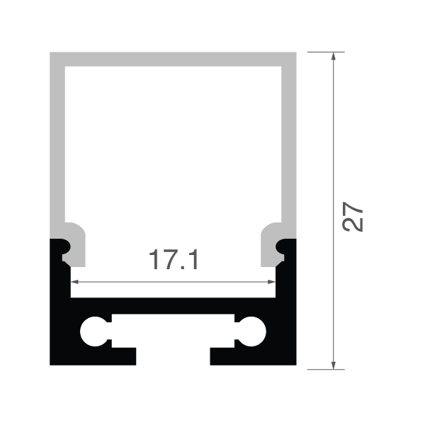 2. High Diffuser Slim Surface profile ZLPA 13