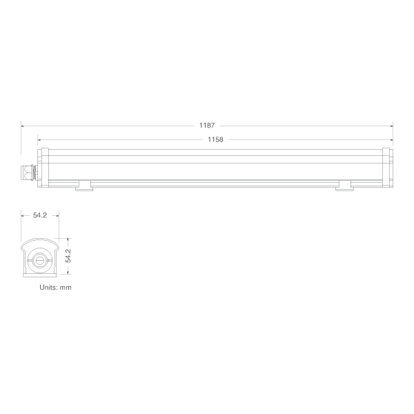 LED Tri-proof Linear Light costa rica